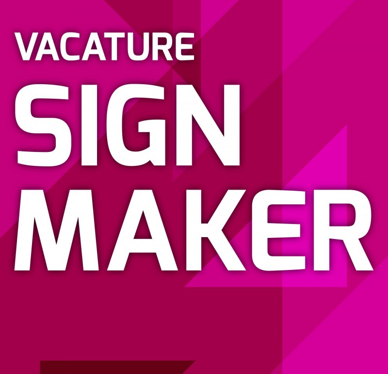 Vacature Signmaker DEF 1
