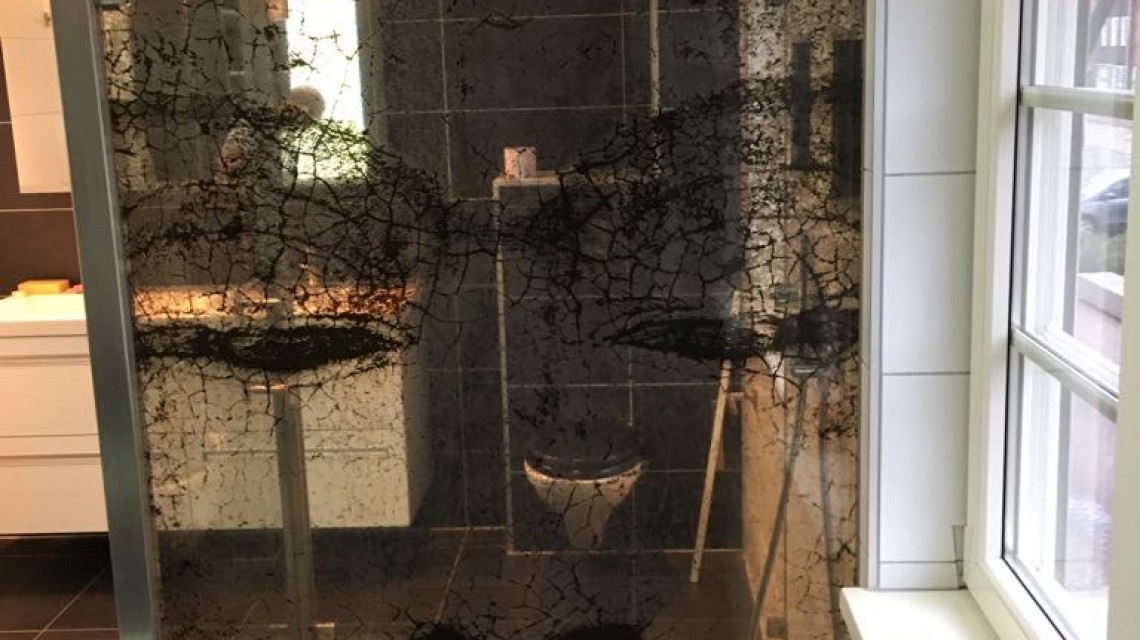 Douche wand
