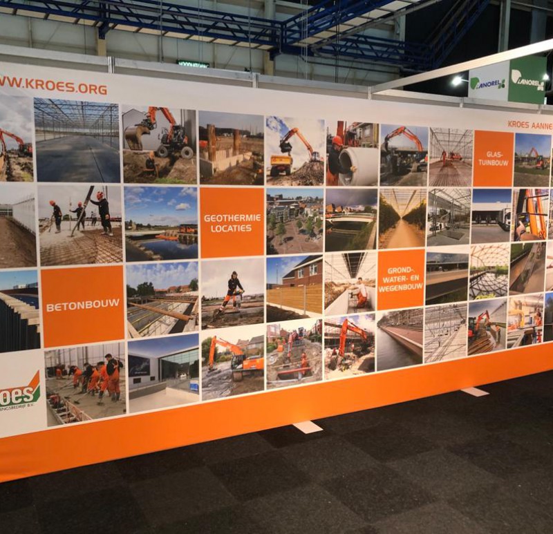Kroes beurs wand